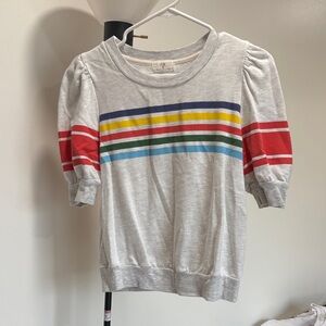 T.La Multicolor Striped Top